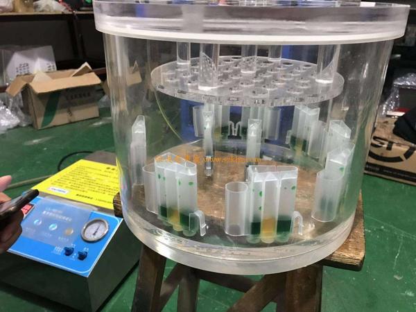 產品超聲波焊接后的氣密性測試 產品超聲波焊接后的氣密性測試