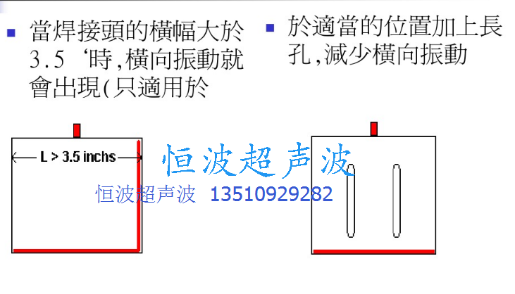 超声波模具开槽尺寸 超声波模具开槽尺寸